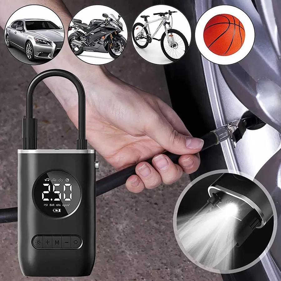 Compresor de Aire Portable Carro Moto - Imagen 3